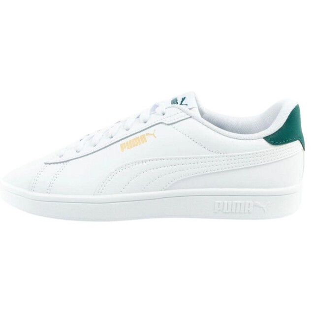 Puma Volwassen unisex smash 3.0 leren trainers UTPP6995_white large