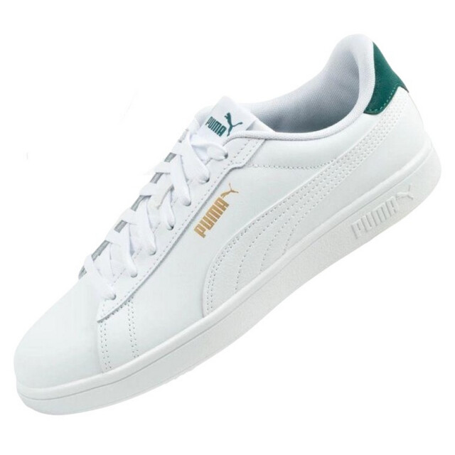 Puma Volwassen unisex smash 3.0 leren trainers UTPP6995_white large