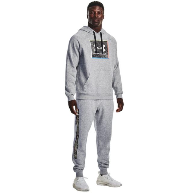 Under Armour Heren rival fleece graphic joggingbroek UTPP904_grey large