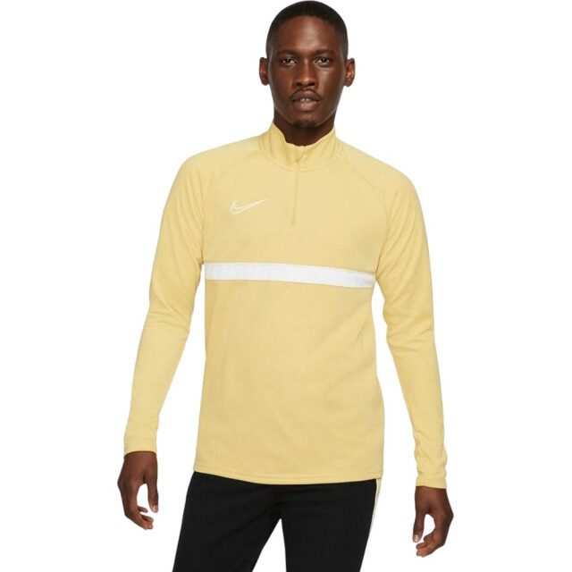 Nike Heren academy 21 dri-fit quarter zip boortop UTPP761_yellow large
