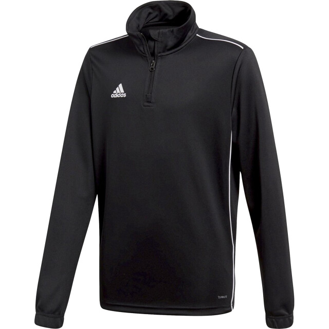 Adidas Kinder/kids core 18 quarter zip training top UTPP694_black large