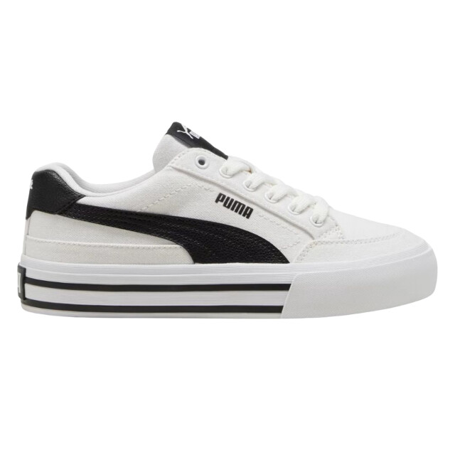 Puma Kinderen/kinderen court classic vulcanized formstrip leren trainers UTPP6532_white large