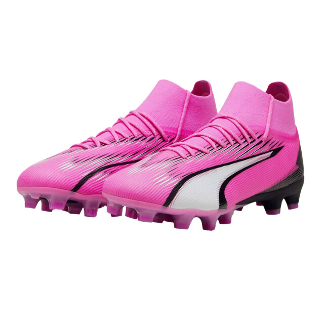 Puma Heren ultra pro stevige grond voetbalschoenen UTPP6534_pink large