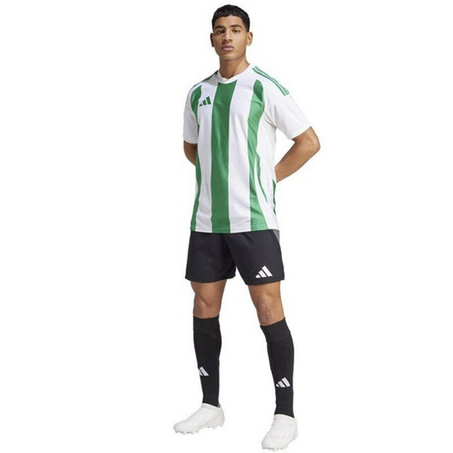 Adidas Heren 24 gestreepte voetbal jersey UTPP6401_whitegreen large