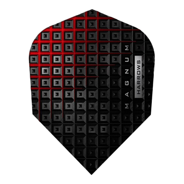 Harrows Magnum prime dart vluchten (pak van 3) UTPP6374_redgrey large