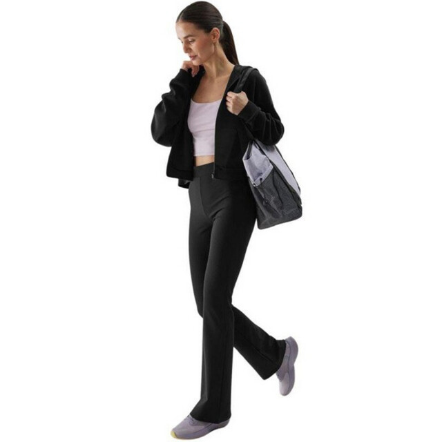 4F Dames wss24tswsf1002+ hoodie met volledige rits UTPP6394_black large
