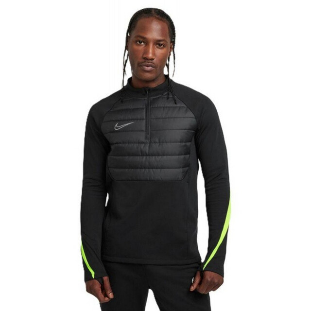 Nike Heren academy warrior winter sweatshirt UTPP6398_black large