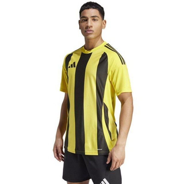 Adidas Heren 24 gestreepte voetbal jersey UTPP6401_blackyellow large