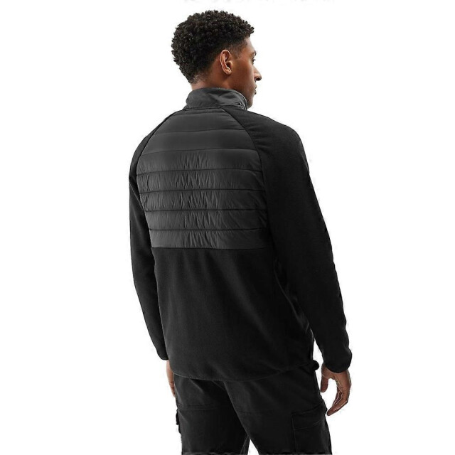 4F Heren m249 fleece jas met staande kraag UTPP6031_black large