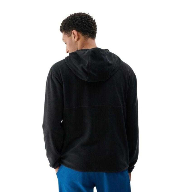 4F Heren m317 fleece regular full zip hoodie UTPP5500_black large