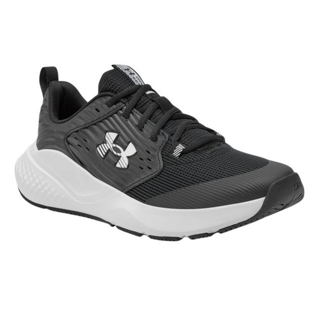Under Armour Heren charged commit 4 leren sportschoenen UTPP5491_black large