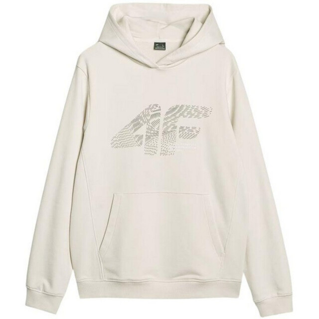 4F Heren m1585 logo hoodie UTPP5439_beige large