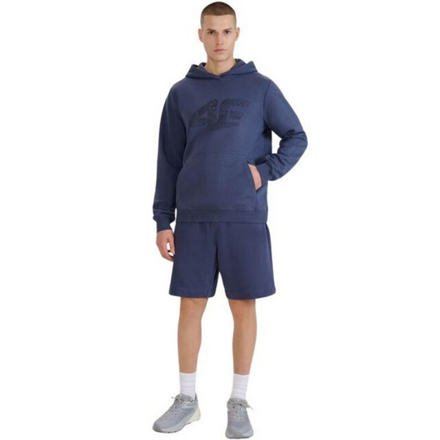 4F Heren m1585 logo hoodie UTPP5439_navyblue large