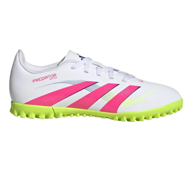 Adidas Childrens/kids predator club kunstmatige grond voetbalschoenen UTPP5100_whitepink large