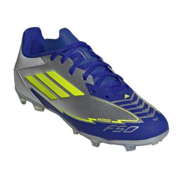 Adidas Childrens/kids f50 league lionel messi stevige grond voetbalschoenen UTPP5076_grey large