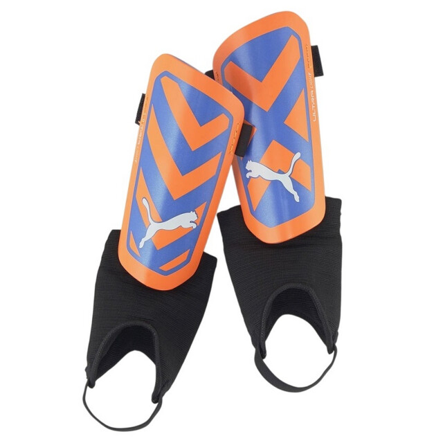 Puma Unisex ultra light scheenbeschermers en enkelbeschermers met logo voor volwassenen UTPP4708_blueorange large