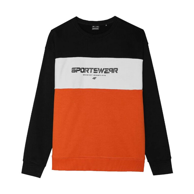 4F Jongens jwss24tswsm0923 sweatshirt UTPP4774_blackred large
