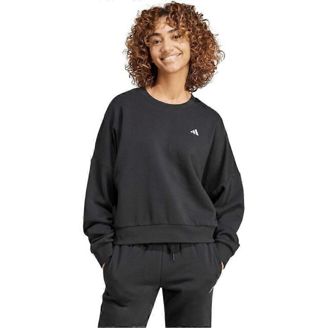 Adidas Dames essentials logo sweatshirt UTPP4922_black large