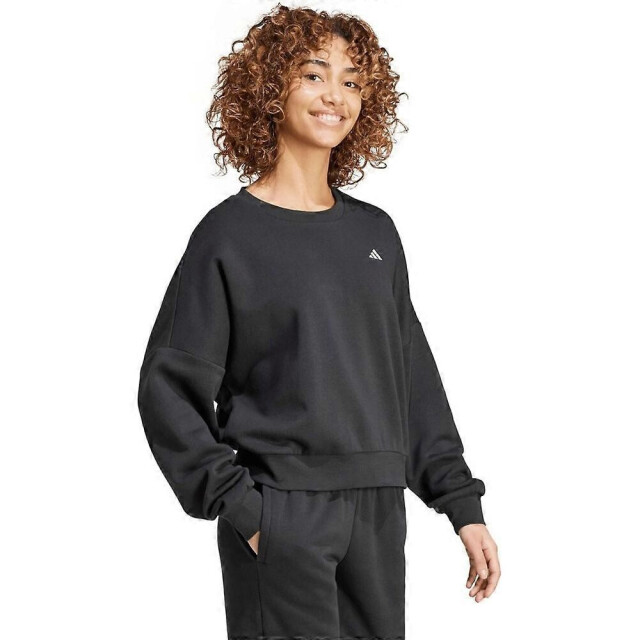 Adidas Dames essentials logo sweatshirt UTPP4922_black large