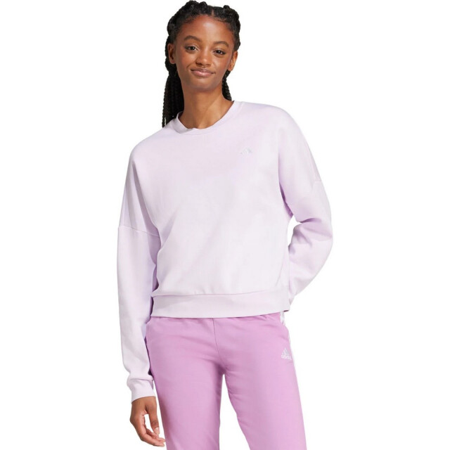 Adidas Dames essentials logo sweatshirt UTPP4922_violet large