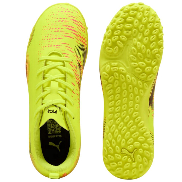 Puma Kinder/kinder future 8 play kunstgras voetbalschoenen UTPP4490_yellowred large