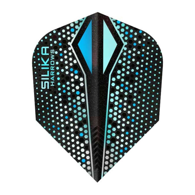 Harrows Colourshift x feather dart flights (set van 3) UTPP4710_silver large