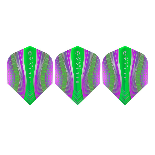 Harrows Silica lumen dart vluchten (set van 3) UTPP4727_greenpurple large