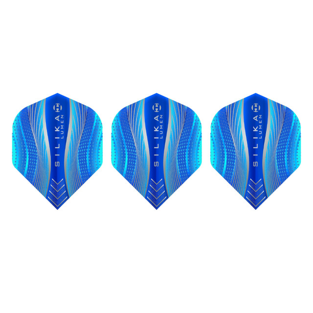 Harrows Silica lumen dart vluchten (set van 3) UTPP4727_blue large