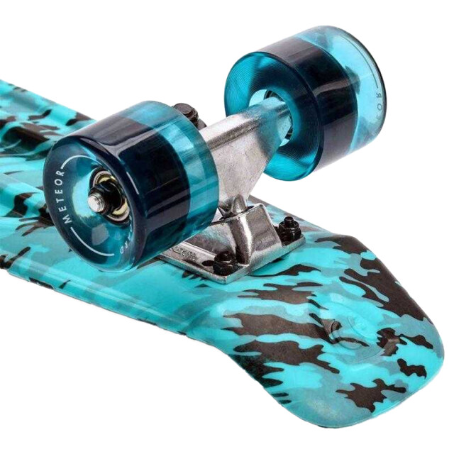 Meteor Multicolor plastic skateboard UTPP4902_multicoloured large