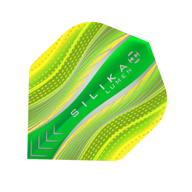 Harrows Silica lumen dart vluchten (set van 3) UTPP4727_yellowgreen large