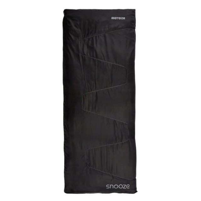 Meteor Kinder/kinder snooze logo slaapzak UTPP4531_blackgrey large