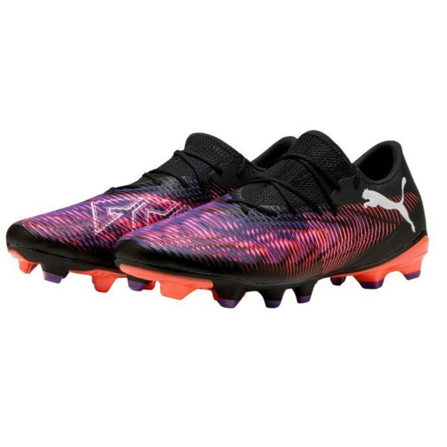 Puma Heren future 8 wedstrijd laag kunstgras voetbalschoenen UTPP4477_blackred large