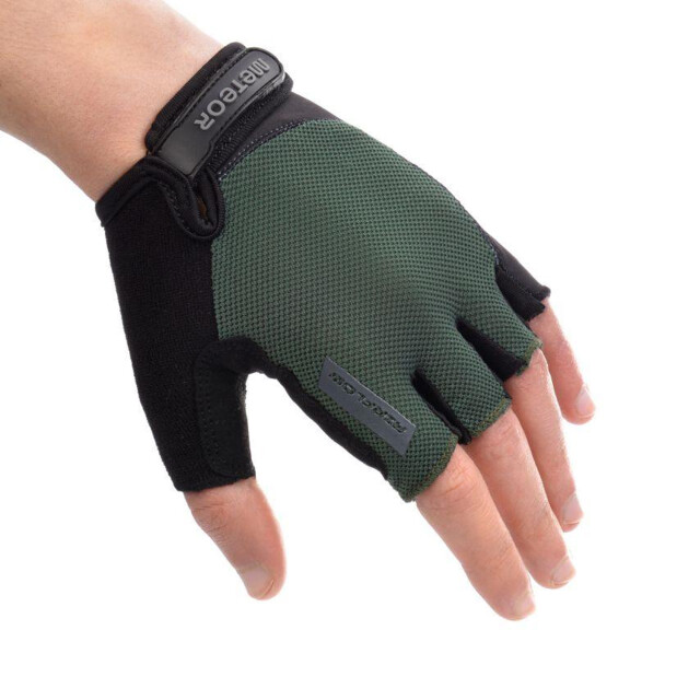 Meteor Unisex mx52 fietshandschoenen voor volwassenen UTPP4282_blackgreen large