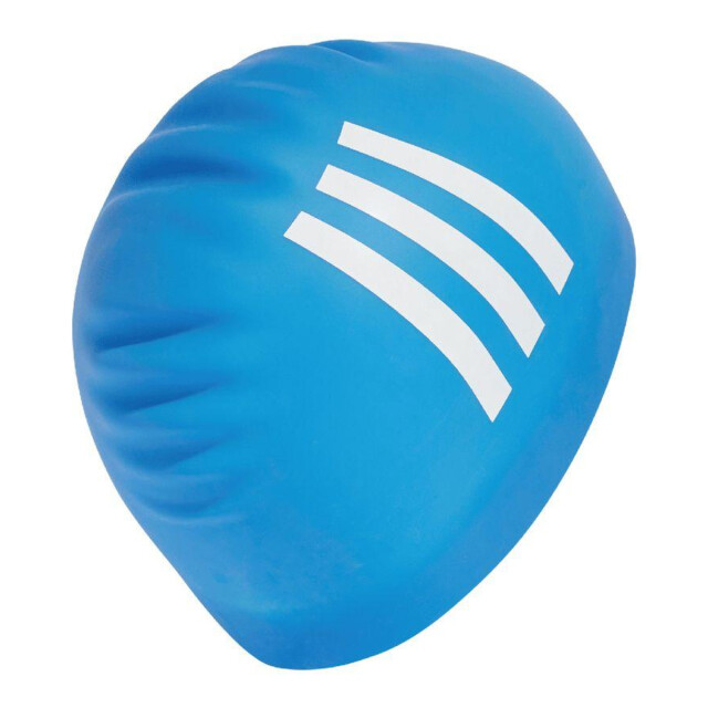 Adidas Unisex volwassen badmuts met 3 strepen UTPP4299_blue large