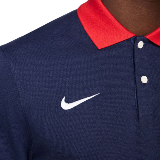 Nike Heren 2.0 essential paris saint germain fc dri-fit poloshirt UTPP4435_navyblue large