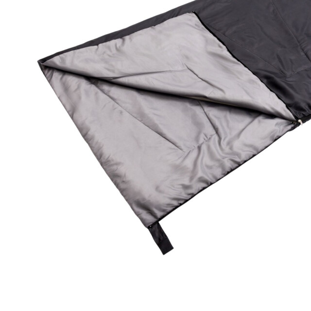 Meteor Kinder/kinder snooze logo slaapzak UTPP4531_blackgrey large