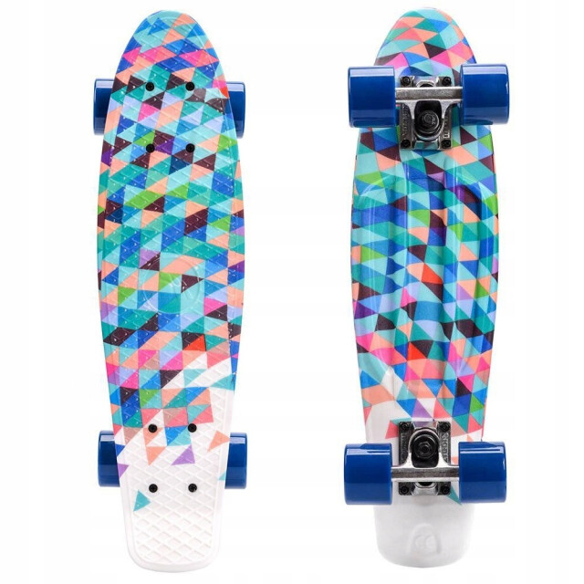 Meteor Plastic geometrisch skateboard UTPP380_multicoloured large
