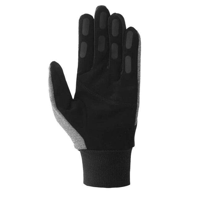 4F Softshell handschoenen met aanraakscherm UTPP3821_blackgrey large
