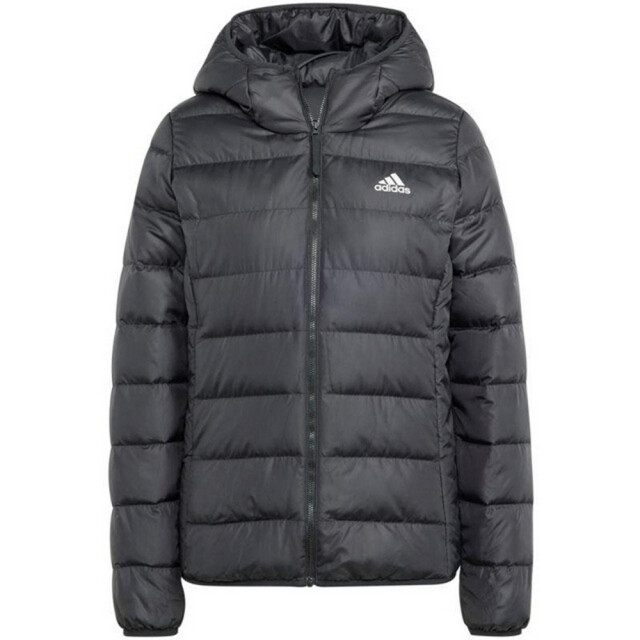 Adidas Dames essentials donzen lichtgewicht capuchonjack UTPP3602_black large