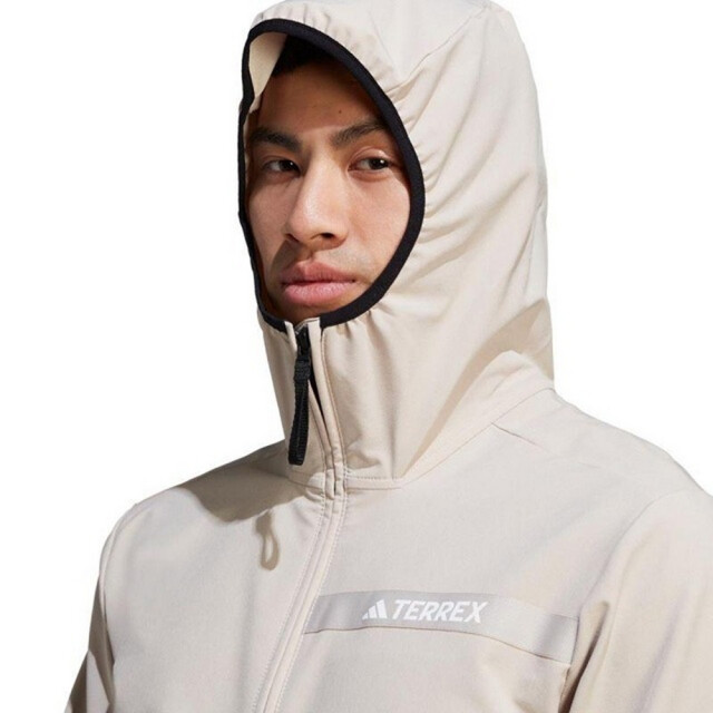 Adidas Heren terrex multi zacht shell jas UTPP3614_beige large