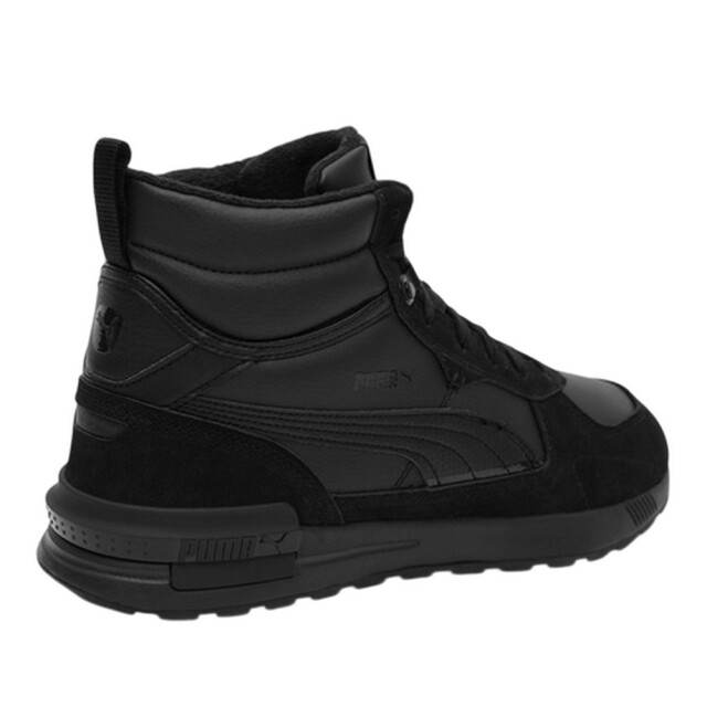 Puma Heren graviton enkellaarsjes UTPP3549_black large