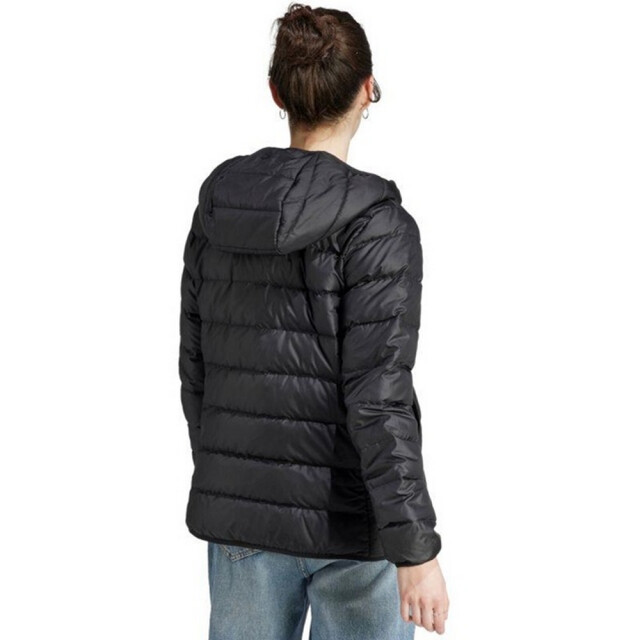 Adidas Dames essentials donzen lichtgewicht capuchonjack UTPP3602_black large
