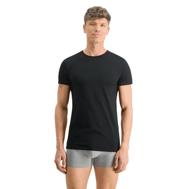 Puma Heren basic t-shirt met ronde hals (set van 2) UTPP3611_black large