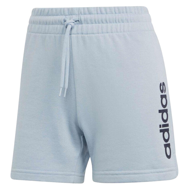 Adidas Dames essentials french terry linear shorts UTPP3118_blue large