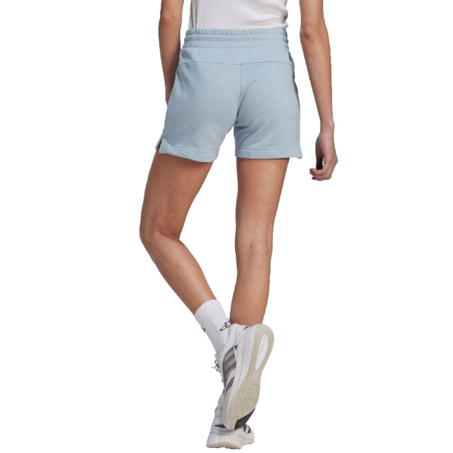 Adidas Dames essentials french terry linear shorts UTPP3118_blue large