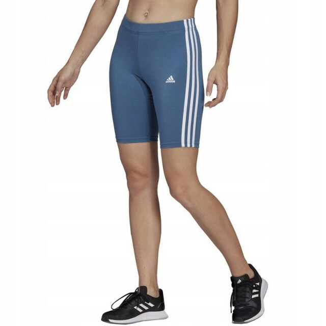 Adidas Dames essentials 3 strepen biker shorts UTPP3039_blue large