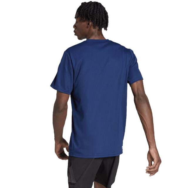Adidas Heren train essentials 3 strepen training t-shirt UTPP2749_navyblue large