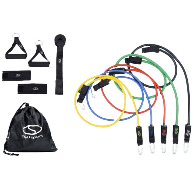 SMJ Sport Set rubberen weerstandsbanden UTPP2432_multicoloured large