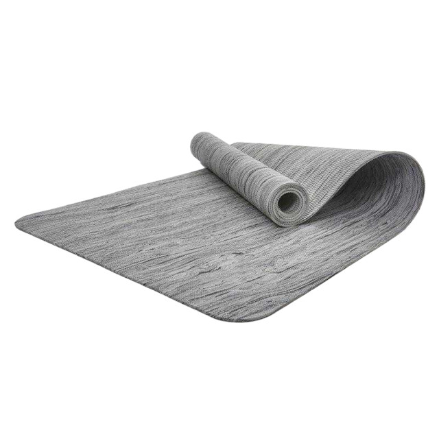 Reebok Tpe houtnerf effect yoga mat UTPP2956_greysilver large