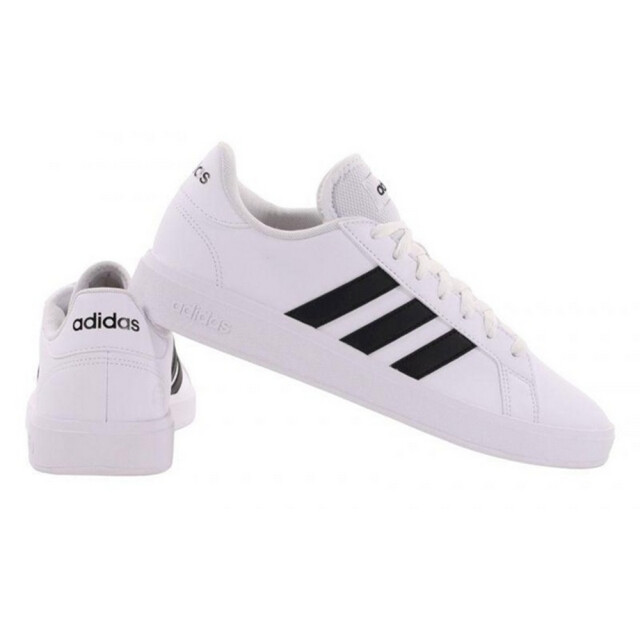Adidas Heren grand court 2.0 leren trainers UTPP2257_white large